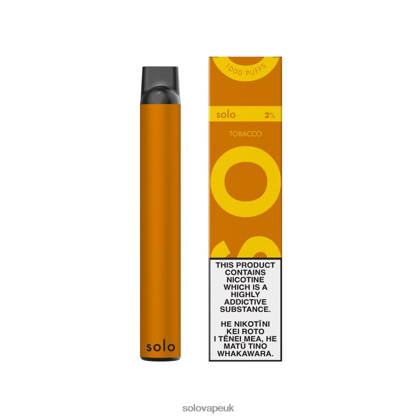 Solo Disposable Vape Tobacco 84T28417 | Solo Vape Puffs