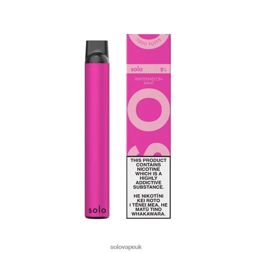 Solo Disposable Vape Watermelon Mint 84T2842 | Solo Vape Near Me